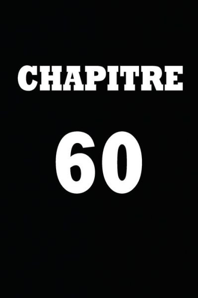 Cover for Chapitre Carnet · Chapitre 60 (Paperback Book) (2020)