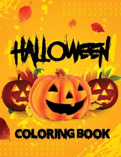 Cover for Masab Press House · Halloween Coloring Book (Taschenbuch) (2020)