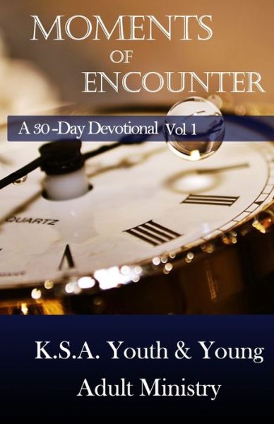 Cover for K S a Parish Youth Ministry · Moments of Encounter (Paperback Book) (2021)