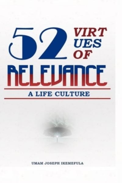 Cover for Umam Joseph · 52 virtues of relevance (Paperback Book) (2021)