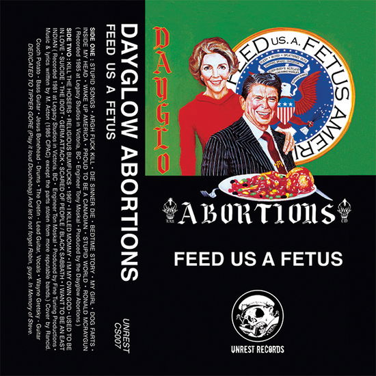 Cover for Dayglo Abortions · Feed Us a Fetus (Cassette) (2023)