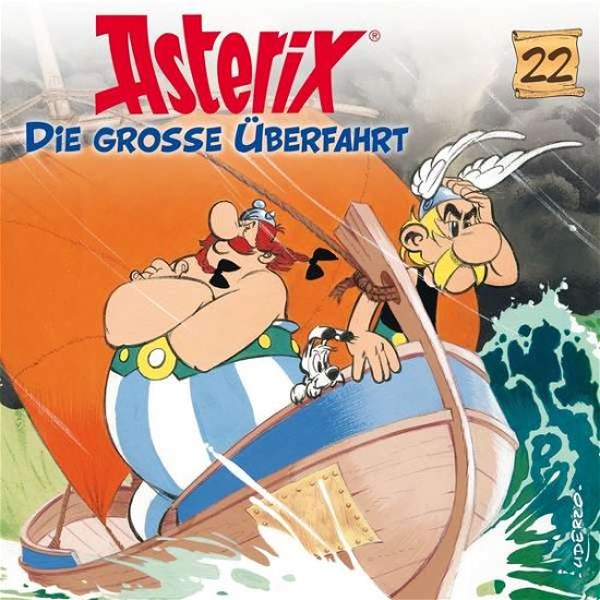 Cover for Asterix · 22: DIE GROßE ÜBERFAHRT (CD) (2017)