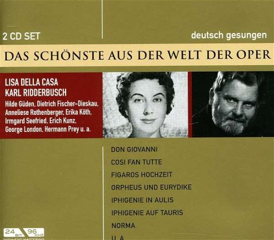 Cover for Della Casa / Ridderbusch/+ · Don Giovanni / Cosi Fan Tutte (CD) (2009)