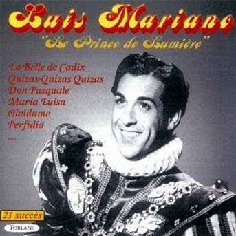 Cover for Luis Mariano · Le Prince De Lumisre (CD) (2019)
