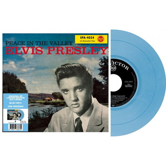 Elvis Presley · EP Étranger N°16 - Peace In The Valley (US) Limited 7" BLUE Vinyl (7") (2024)