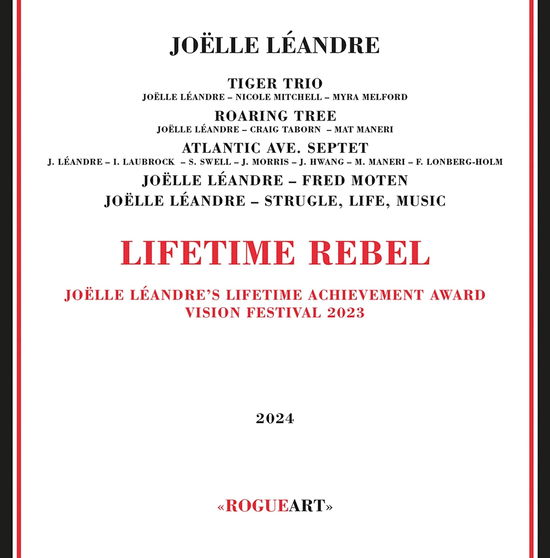 Lifetime Rebel - Joelle Leandre - Música - ROGUE ART - 3760131271379 - 30 de julho de 2024