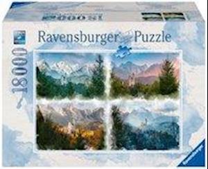 Cover for Ravensburger Puzzle · Slot Neuschwanstein Four Seasons ( 18000 Pcs ) (Bog)