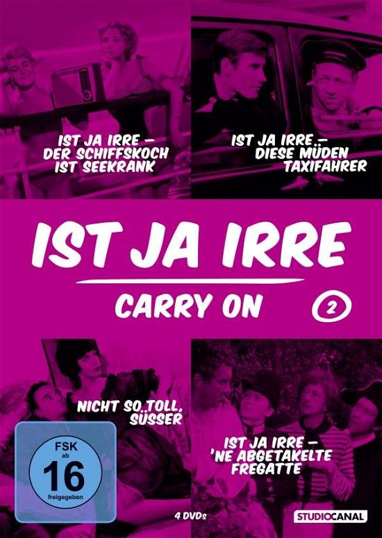 Carry On Vol. 2 (4dvds) (Import DE) - Box Ist Ja Irre - Music - Studiocanal - 4006680063379 - December 6, 2012