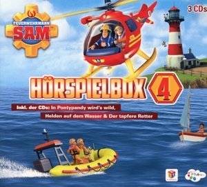 Cover for Feuerwehrmann Sam · Feuerwehrmann Sam-hörspiel Box 4 (CD) (2017)