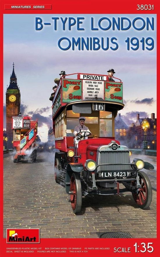 Cover for MiniArt · 1/35 B-type London Omnibus 1919 (Zabawki)