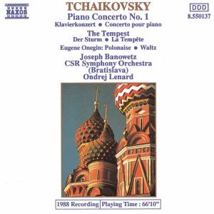 Piano Concerto No.1 Tempe - Pyotr Ilyich Tchaikovsky - Musikk - NAXOS - 4891030501379 - 28. november 1991