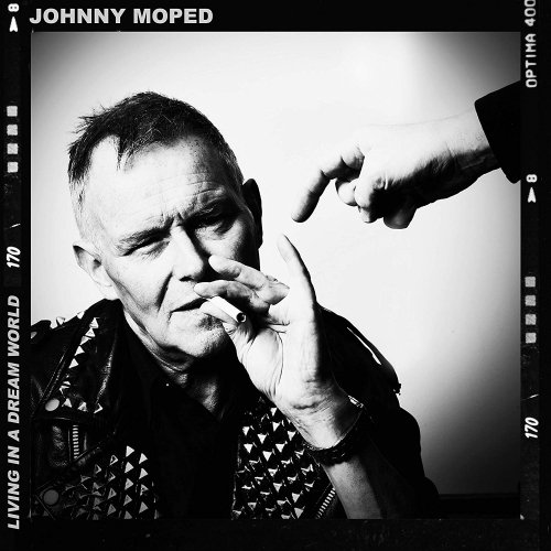Cover for Johnny Moped · Living In A Dream World (LP) [Coloured edition] (2019)