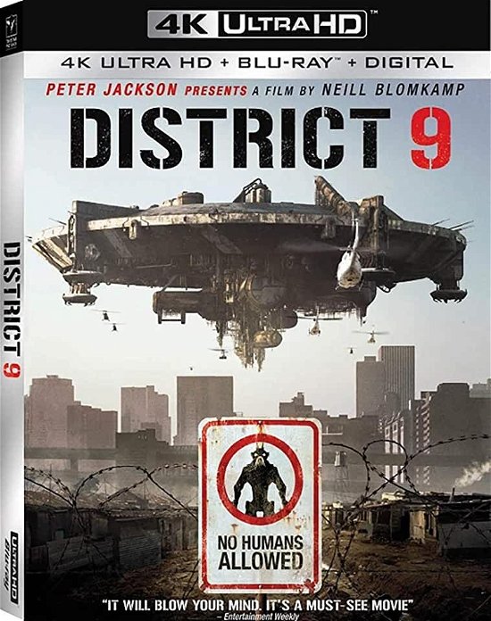 District 9 (Uhd+blu-ray) - Sharlto Copley Jason Cope - Filme - SONY - 5053083218379 - 21. Oktober 2020