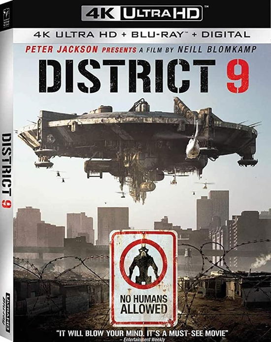 Cover for Sharlto Copley Jason Cope · District 9 (Uhd+blu-ray) (Blu-Ray) (2020)