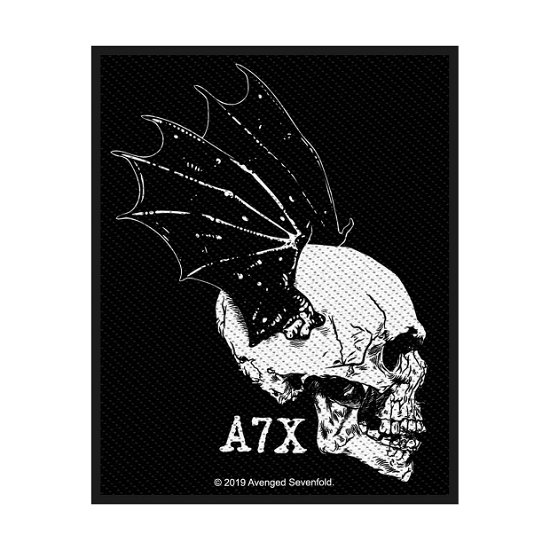 Cover for Avenged Sevenfold · Avenged Sevenfold Standard Patch: Skull Profile (Loose) (Patch) [Black edition] (2019)
