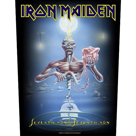 Iron Maiden Back Patch: Seventh Son - Iron Maiden - Produtos -  - 5056365717379 - 