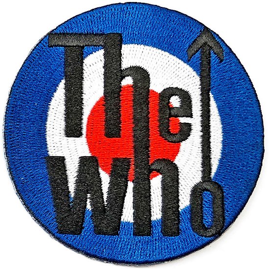 The Who Standard Woven Patch: Target Logo - The Who - Koopwaar -  - 5056368604379 - 