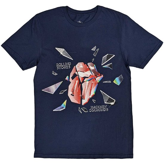 The Rolling Stones Unisex T-Shirt: Hackney Diamonds Explosion - The Rolling Stones - Koopwaar -  - 5056737200379 - 