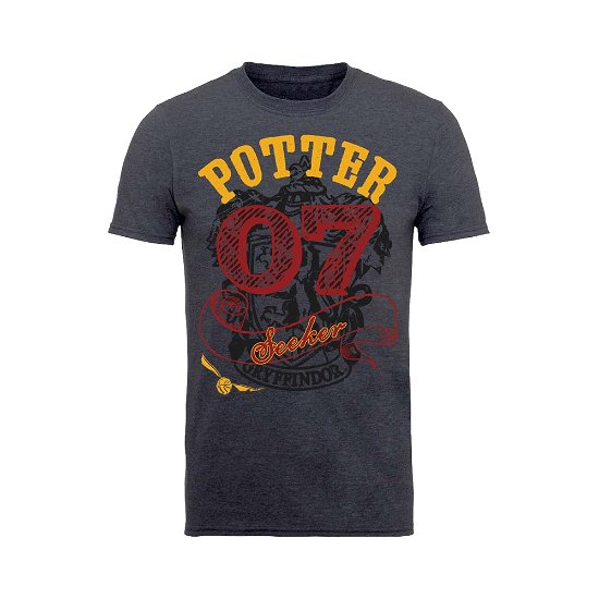 Cover for Harry Potter · Harry Potter: Potter Seeker (T-Shirt Unisex Tg. M) (N/A) [size M] [Grey edition] (2017)
