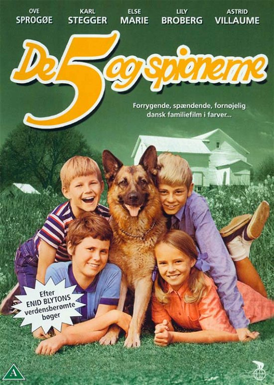 Cover for De 5 og Spionerne (DVD) (2019)