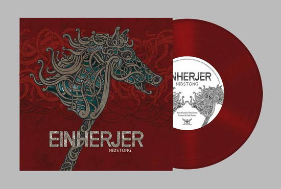 Cover for Einherjer · Nidstong (7&quot;) (2014)