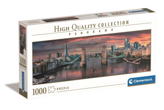 Cover for Clementoni · Across The River Thames HQC - Panorama (1000 stukjes) (GAME) (2024)