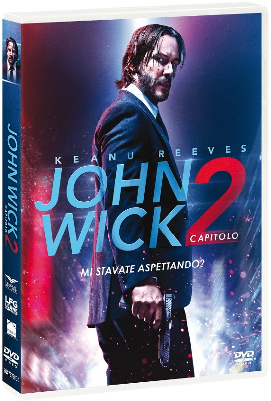 Cover for Laurence Fishburne,ian Mcshane,keanu Reeves,riccardo Scamarcio · John Wick - Capitolo 2 (DVD) (2017)
