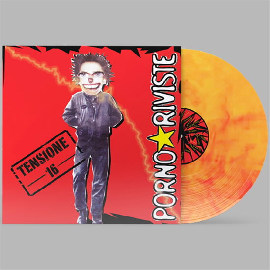 Cover for Pornoriviste · Tensione 16 (140 Gr. Vinyl Orange Marbled Gatefold Limited Edt.) (LP) (2024)