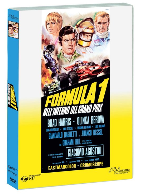 Cover for Formula Uno · Nell'Inferno Del Grand Prix (DVD) (2024)