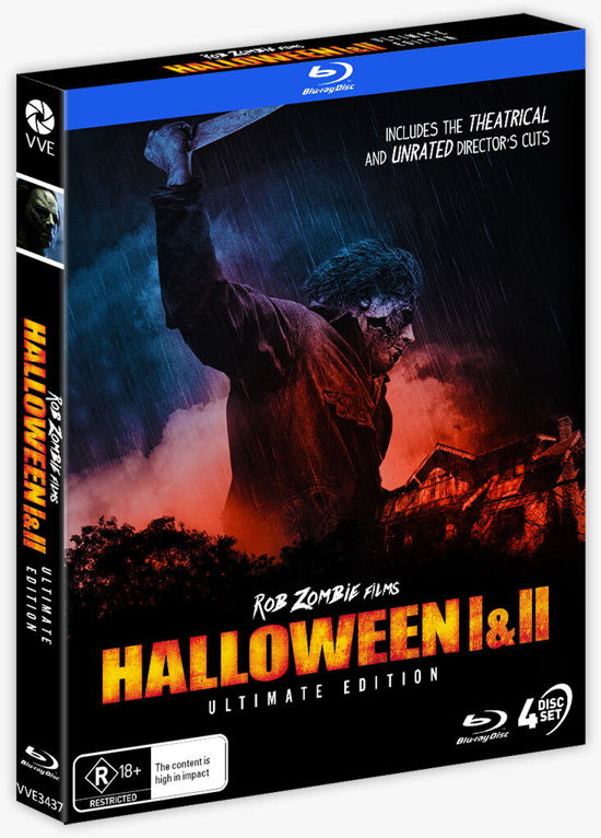 Blu-ray · Rob Zombie's Halloween 1 & 2 Ultimate Edition - Blu Ray (Blu-ray) [Rob Zombie's Halloween 1 & 2 Ultimate edition] (2023)