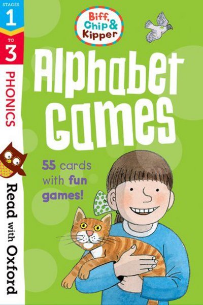 Cover for Roderick Hunt · Read with Oxford: Stages 1-3: Biff, Chip and Kipper: Alphabet Games Flashcards - Read with Oxford (Lernkarteikarten) (2018)