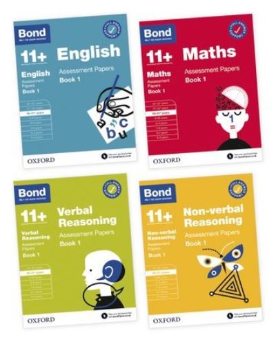 BOND 11+ English, Maths, Non-verbal Reasoning, Verbal Reasoning: Assessment Papers: Ready for the 2024 exams: 10-11 Years Bundle - Bond 11+ - Böcker - Oxford University Press - 9780192777379 - 21 maj 2020