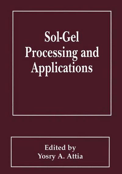 Cover for Yosry · Sol-Gel Processing and Applications (Hardcover Book) [1994 edition] (1995)