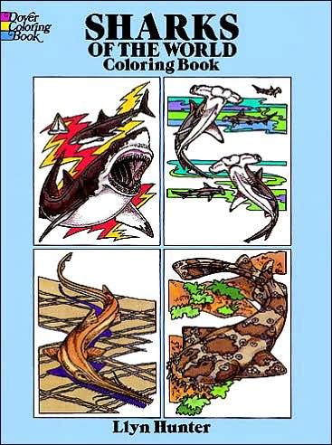 Sharks of the World Coloring Book - Dover Nature Coloring Book - Llyn Hunter - Koopwaar - Dover Publications Inc. - 9780486261379 - 28 maart 2003