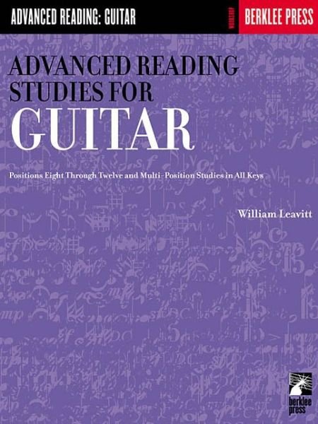 Cover for William Leavitt · Advanced Reading Studies for Guitar (Paperback Book) (2017)