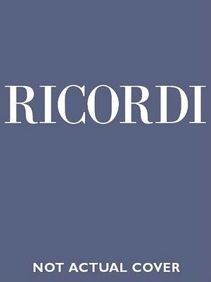 Cover for Gioacchino Rossini · Cambiale di Matrimonio (Paperback Book) (1986)