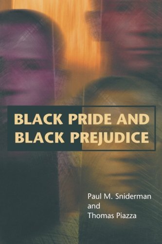 Cover for Paul M. Sniderman · Black Pride and Black Prejudice (Taschenbuch) (2004)