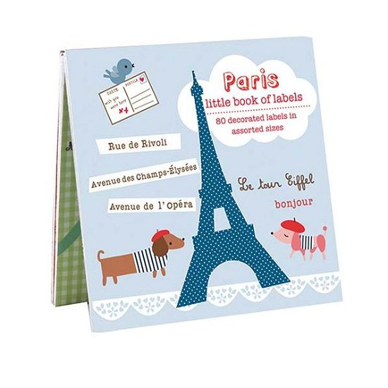 Paris Book of Labels -  - Books - Galison - 9780735329379 - December 1, 2012