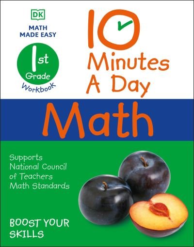 Cover for Carol Vorderman · 10 Minutes a Day Math, 1st Grade (Bok) (2020)