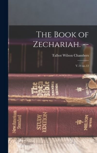 Cover for Talbot Wilson Chambers · Book of Zechariah. -- (Bog) (2022)