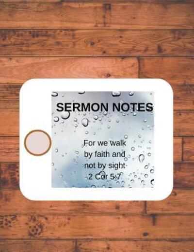 Cover for Sandra Hughes · Sermon Notes (Paperback Book) (2019)