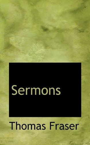 Cover for Thomas Fraser · Sermons (Paperback Bog) (2009)