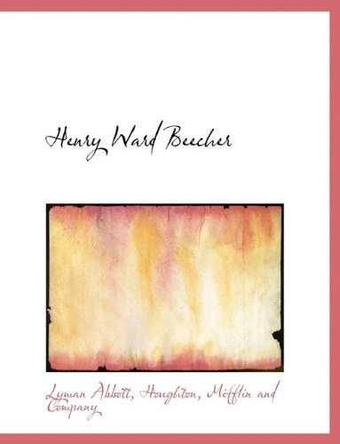 Cover for Lyman Abbott · Henry  Ward Beecher (Taschenbuch) (2010)