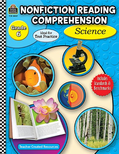 Cover for Ruth Foster · Nonfiction Reading Comprehension: Science, Grd 6 (Paperback Book) (2008)