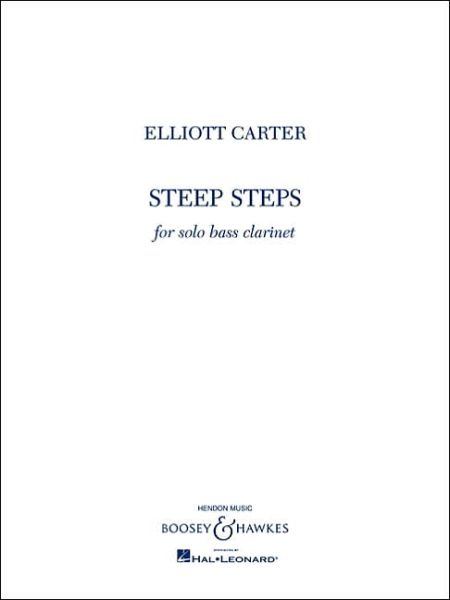 Cover for Elliott Carter · Steep Steps (Paperback Book) (2006)