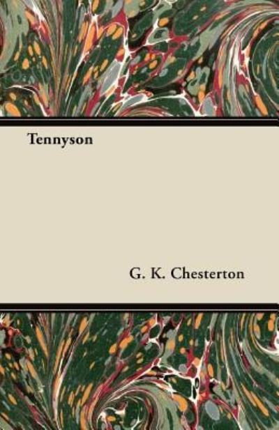 Cover for G. K. Chesterton · Tennyson (Paperback Book) (2012)