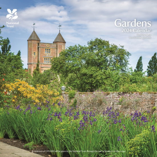 National Trust Gardens Square Wall Calendar 2024 (Kalender) (2023)