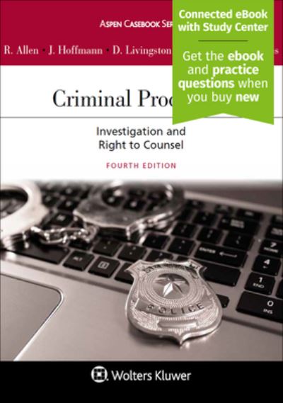 Cover for Ronald J Allen · Criminal Procedure Investigation and the Right to Counsel (Paperback Book) (2020)