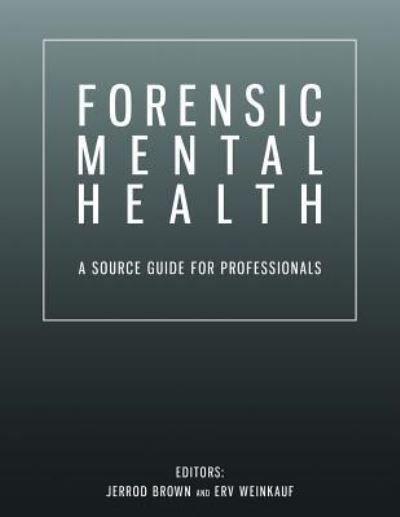Cover for Erv Weinkauf · Forensic Mental Health (Pocketbok) (2018)