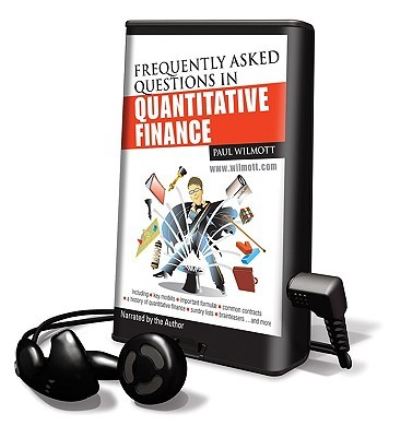 Cover for Paul Wilmott · Frequently Asked Questions in Quantitative Finance (N/A) (2008)